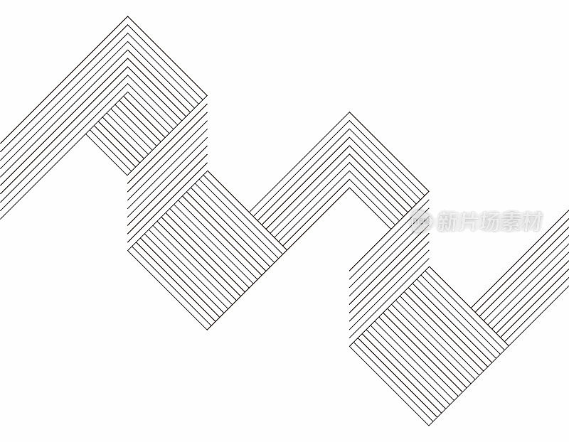 Minimalism geometric line pattern background